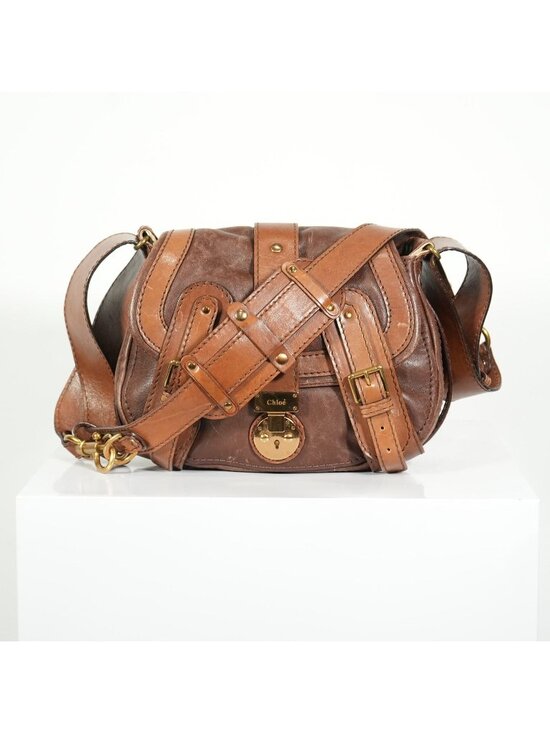 Vintage Handbags - Chloe Vintage Leather Crossbody Bag